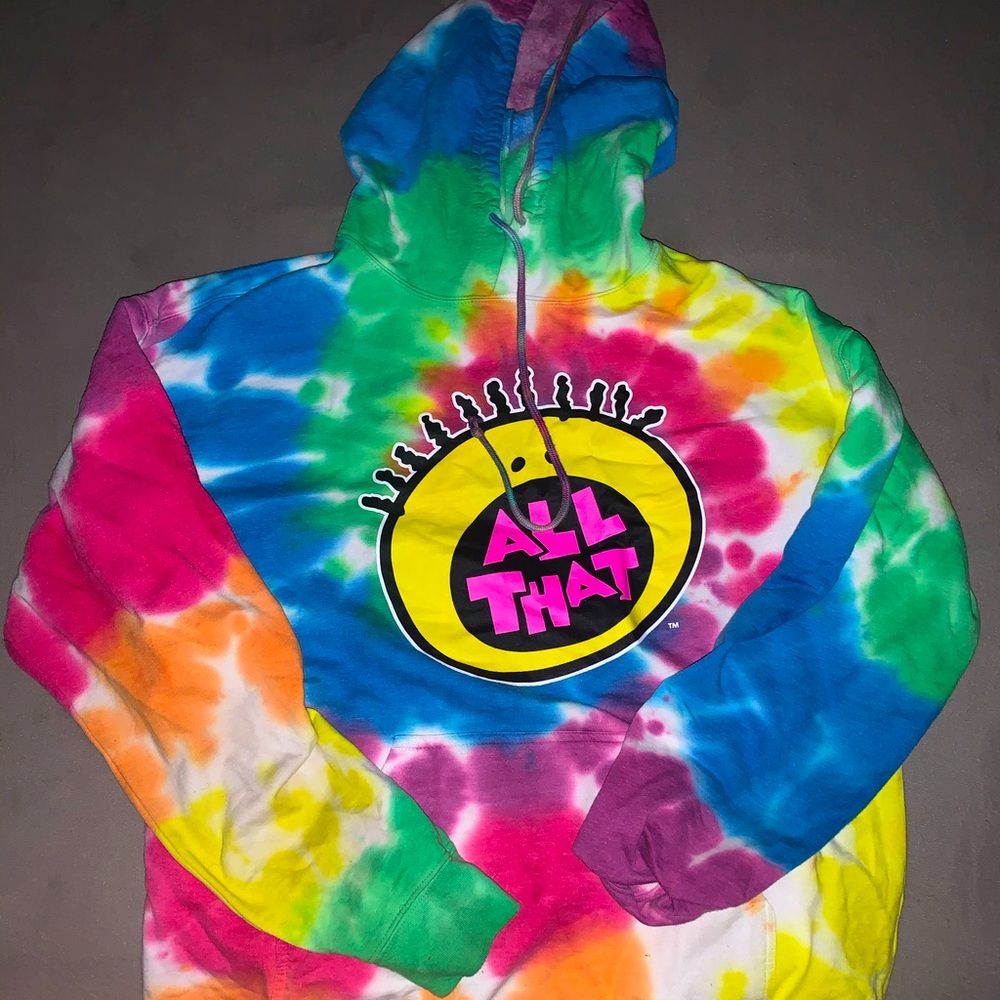 “ALL THAT” Tye Dye hoodie